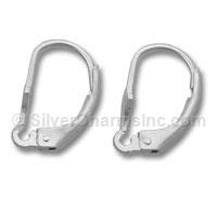Sterling Silver Lever Back Earrings