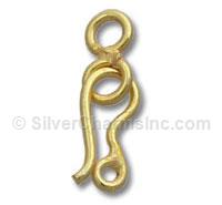Gold Vermeil Hook and Ring