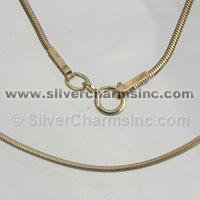20" 1.5mm Gold Filled Snake Chain