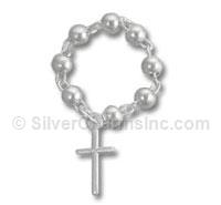 Silver Rosary Ring