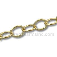 Gold Filled Oval Link Chain