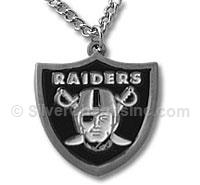 22" Oakland Raiders Necklace