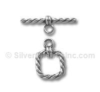 Small Square Rope Toggle