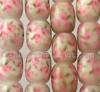 Rounded Cylindrical Glass Beads