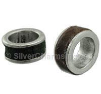 Leather Band Spacer Bead