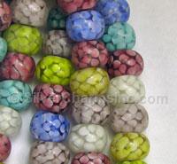Multi Color Lampwork Glass Beads