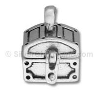 Sterling Silver Treasure Chest Charm
