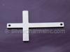 Sterling Silver Large Cross Link Stamping Blank