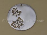 Large Butterfly Link Stamping Tag