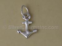 Silver Small Anchor Charm