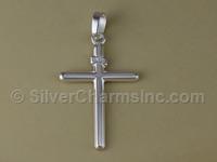 Plain Large Cross Charm or Pendant