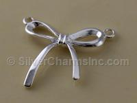 Medium Ribbon Bow Link Charm