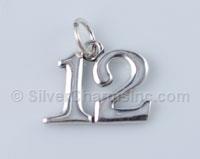 Number 12 Charm