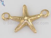 Gold Filled Starfish Link Connector