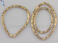 Gold Filled Oval Link Connector