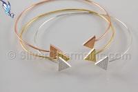 Triangle Bangle Bracelet